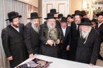 די ערשטע טאג פון די באזוך פון כ"ק אדמו"ר מגור שליט"א אין אמעריקא 
