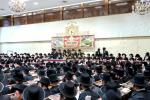 חומש סעודה אין תלמוד תורה סאטמאר בארא פארק בראשות כ"ק אדמו"ר מסאטמאר שליט"א 