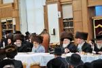 כ"ק אדמו"ר מסאטמאר שליט"א ביי א וואכנאכט פון א אייניקל 