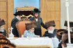 כ"ק אדמו"ר מסאטמאר שליט"א ביי א וואכנאכט פון א אייניקל 