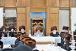 כ"ק אדמו"ר מסאטמאר שליט"א ביי א וואכנאכט פון א אייניקל 