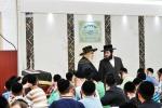 כ"ק אדמו"ר מסאטמאר שליט"א באזוכט מתמידים אהבת התורה שע"י מוסדות סאטמאר