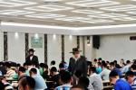 כ"ק אדמו"ר מסאטמאר שליט"א באזוכט מתמידים אהבת התורה שע"י מוסדות סאטמאר