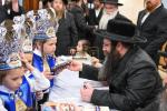 חומש סעודה ת"ת דרכי אבות צאנז אין קרית צאנז טבריה. 