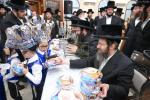 חומש סעודה ת"ת דרכי אבות צאנז אין קרית צאנז טבריה. 