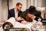 הכנסת ס"ת אין "סולומון הילס" רוסלאנד, מיט צוויי ספרי תורה אשכנזי  און ספרדי