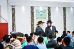 באזוך פון כ"ק אדמו"ר מסאטמאר שליט"א ביי מתמידים "אהבת התורה" שע"י תלמידי המוסדות כתה ז' און ח'