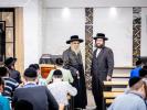 באזוך פון כ"ק אדמו"ר מסאטמאר שליט"א ביי מתמידים "אהבת התורה" שע"י תלמידי המוסדות כתה ז' און ח'