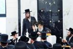 כ"ק אדמו"ר מסאטמאר שליט"א ביי ר"ח שחרית, הלל און לחיים אין ישיבה קטנה סניף דברי חיים