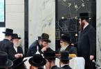 כ"ק אדמו"ר מסאטמאר שליט"א ביי ר"ח שחרית, הלל און לחיים אין ישיבה קטנה סניף דברי חיים
