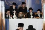 כ"ק אדמו"ר מפאפא שליט"א באזוכט אין לינדען לרגל מעמד יציקת הבורות