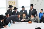 באזוך פון כ"ק אדמו"ר מסאטמאר שליט"א אין מאנסי