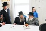 באזוך פון כ"ק אדמו"ר מסאטמאר שליט"א אין מאנסי