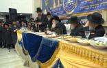 סיום מסכת ע"ז אין קהילת פני מנחם בראשות הגר"ש אלתר און דער אורח הכבוד כ"ק אדמו"ר מסטוטשין שליט"א 