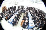 סיום מסכת ע"ז אין קהילת פני מנחם בראשות הגר"ש אלתר און דער אורח הכבוד כ"ק אדמו"ר מסטוטשין שליט"א 