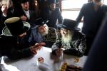 כ"ק אדמו"ר מסאטמאר שליט"א ביים מעמד יציקת הבורות ומסיבת לחיים אינעם מקוה טהרה סאטמאר אין לינדען