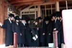 כ"ק אדמו"ר מסאטמאר שליט"א ביים מעמד יציקת הבורות ומסיבת לחיים אינעם מקוה טהרה סאטמאר אין לינדען