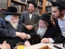 ווידעא: באזוך פון הגאון רבי מלכיאל קאטלער שליט"א ביי כ"ק גאב"ד ירושלים שליט"א