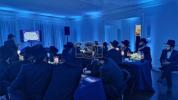 מסיבה אין מאנסי לרגל ביהמ"ד פון כ"ק אדמו"ר מטשערנאביל שליט"א אין בני ברק בביתו פון ר' פנחס אהרן זוסמאן