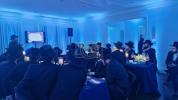 מסיבה אין מאנסי לרגל ביהמ"ד פון כ"ק אדמו"ר מטשערנאביל שליט"א אין בני ברק בביתו פון ר' פנחס אהרן זוסמאן