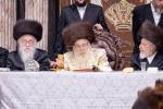 שבת יארצייט פון הרה"ק מצאנז קלויזענבורג זי"ע ביי בנו כ"ק אדמו"ר מצאנז קלויזענבורג שליט"א