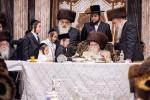 שבת יארצייט פון הרה"ק מצאנז קלויזענבורג זי"ע ביי בנו כ"ק אדמו"ר מצאנז קלויזענבורג שליט"א