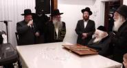 החזן איטשע מאיר העלפגאט זינגט אני מאמין ביי כ"ק גאב"ד ירושלים שליט"א