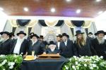 סיום הש"ס אין קהילת סאטמאר ירושלים בראשות כ"ק גאב"ד ירושלים שליט"א 