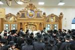 כ"ק אדמו"ר מסאטמאר שליט"א ביי א וואכנאכט און ברית פון א אור אייניקל 