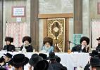 כ"ק אדמו"ר מסאטמאר שליט"א ביי א וואכנאכט און ברית פון א אור אייניקל 