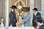 כ"ק אדמו"ר מסאטמאר שליט"א ביי א וואכנאכט און ברית פון א אור אייניקל 