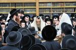 כ"ק אדמו"ר מסאטמאר שליט"א ביי א וואכנאכט און ברית פון א אור אייניקל 