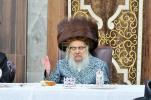 כ"ק אדמו"ר מסאטמאר שליט"א ביי א וואכנאכט און ברית פון א אור אייניקל 