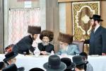 כ"ק אדמו"ר מסאטמאר שליט"א ביי א וואכנאכט און ברית פון א אור אייניקל 