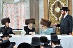 כ"ק אדמו"ר מסאטמאר שליט"א ביי א וואכנאכט און ברית פון א אור אייניקל 