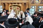 כ"ק אדמו"ר מסאטמאר שליט"א ביי א וואכנאכט און ברית פון א אור אייניקל 