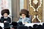 כ"ק אדמו"ר מסאטמאר שליט"א ביי א וואכנאכט און ברית פון א אור אייניקל 