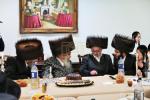 כ"ק אדמו"ר מסאטמאר שליט"א ביי א וואכנאכט און ברית פון א אור אייניקל 