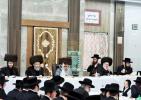 כ"ק אדמו"ר מסאטמאר שליט"א ביי א וואכנאכט און ברית פון א אור אייניקל 