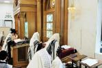 כ"ק אדמו"ר מסאטמאר שליט"א ביי א וואכנאכט און ברית פון א אור אייניקל 