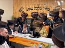 כ"ק אדמו"ר מ'תולדות אהרן שליט'"א שבת אין קערעסטיר-אונגארן