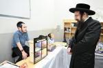 הגה"צ אב"ד צאנז ארה"ב שליט"א באזוכט ת"ת דרכי אבות צאנז בארא פארק 