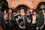 מעמד הכסת ספר תורה צו היכל ישיבת הגר"יש לצעירים 