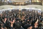 מעמד הכסת ספר תורה צו היכל ישיבת הגר"יש לצעירים 