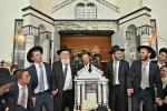מעמד הכסת ספר תורה צו היכל ישיבת הגר"יש לצעירים 