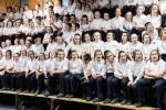 האדמו"ר מבאבוב - 45 בביקור ביי תלמידי הזומער חדר