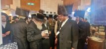 ערשטע בילדער פון די בעלזע עקספאו אין ירושלים 