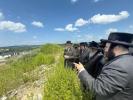 כ"ק אדמו"ר מסאטמאר שליט"א שטאט אפ באזוכן ביי נייע געגענטער וועלכע ווערן געבויעט דורך קהל יטב לב ד'סאטמאר 