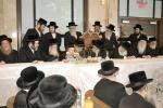 חומש סעודה אין ת"ת צאן יוסף פאפא מאנסי אינאיינעם מיט א חדר פירן פאר אן אור אייניקל פון כ"ק אדמו"ר מפאפא שליט"א נכד הגה"צ רב דקהילת פאפא מאנסי
