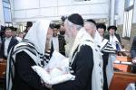כ"ק גאב"ד ירושלים שליט"א ביי קרי"ש ליינען און ברית פון א אור אייניקל